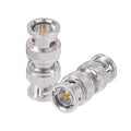 Superbat BNC Male to Male Adapter 75 Ohm, BNC Coupler Connector for HD SDI Cable, CCTV Video System - 2-Pack
