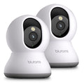 blurams 2K Pet Camera 2-Pack - 360° PTZ Indoor Security Cameras with Night Vision, 2-Way Talk, Motion Tracking, Alexa Compatible