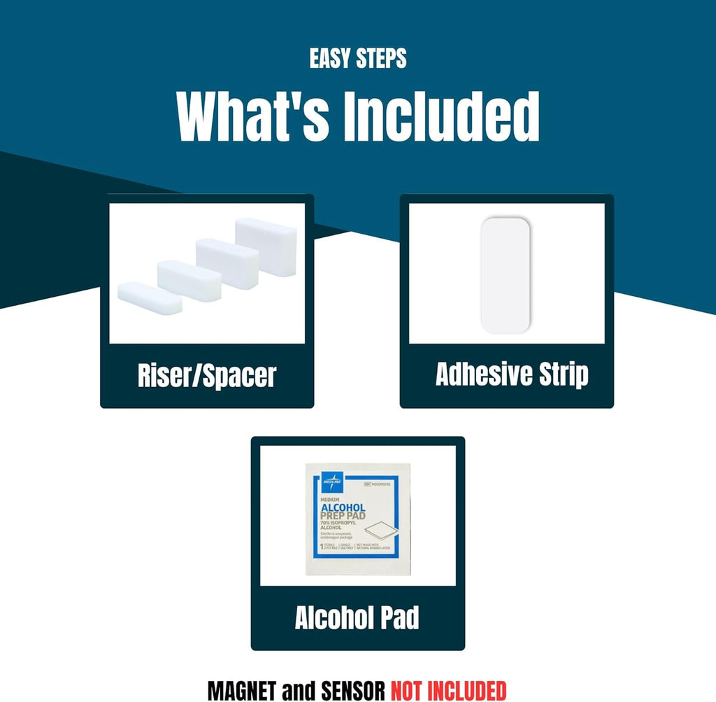 Sensor Riser Compatible With Simplisafe   Diy Contact Sensor Spacer For Simplisafe Wireless Home Security Systems, Gate Window D