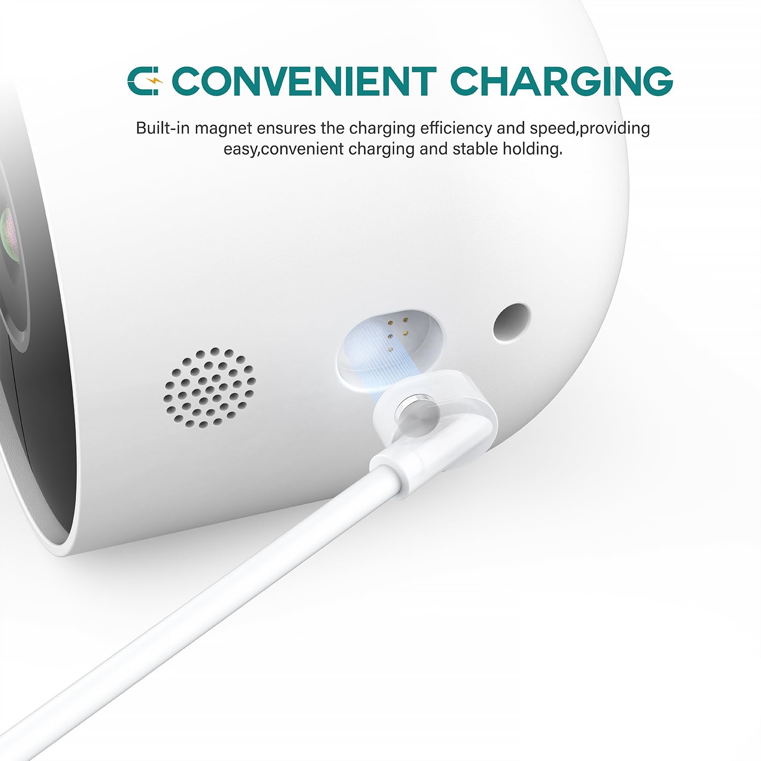 Tusita 10Ft Power Cord Compatible Google Nest Cam Outdoor Or Indoor Camera   White, 3M