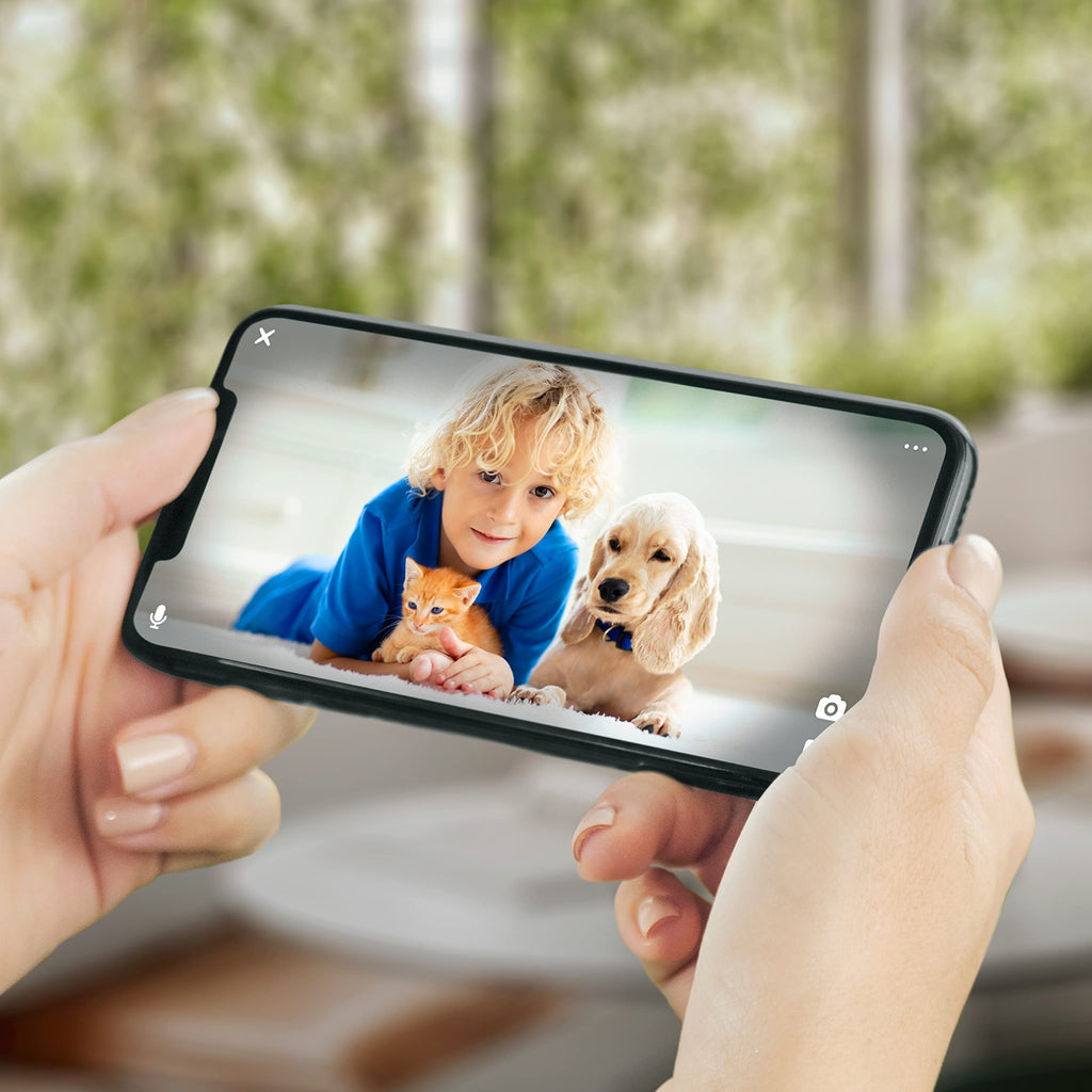 Petcube Cam Indoor Home Security Camera With 1080P Hd Video, Two Way Audio, Motion Detection, And Phone App, Night Vision Wi Fi